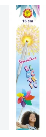 15 CM Electric Sparklers (10 PCS)