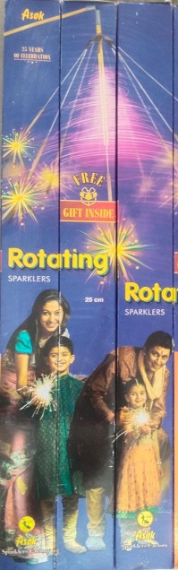 Rotating sparklers (ASOK brand)